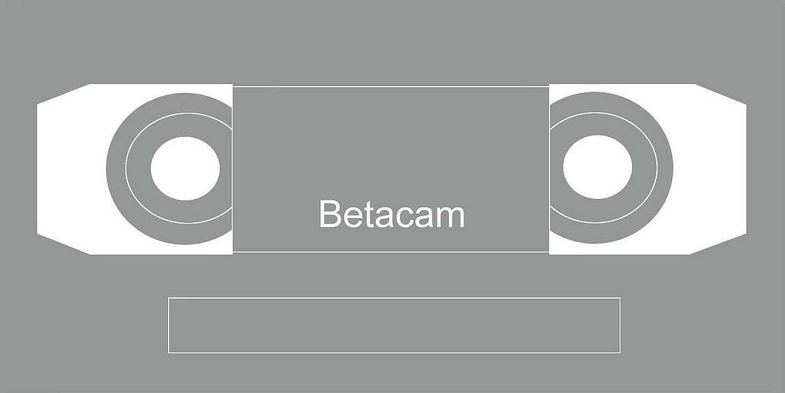 Betacam videocassettes